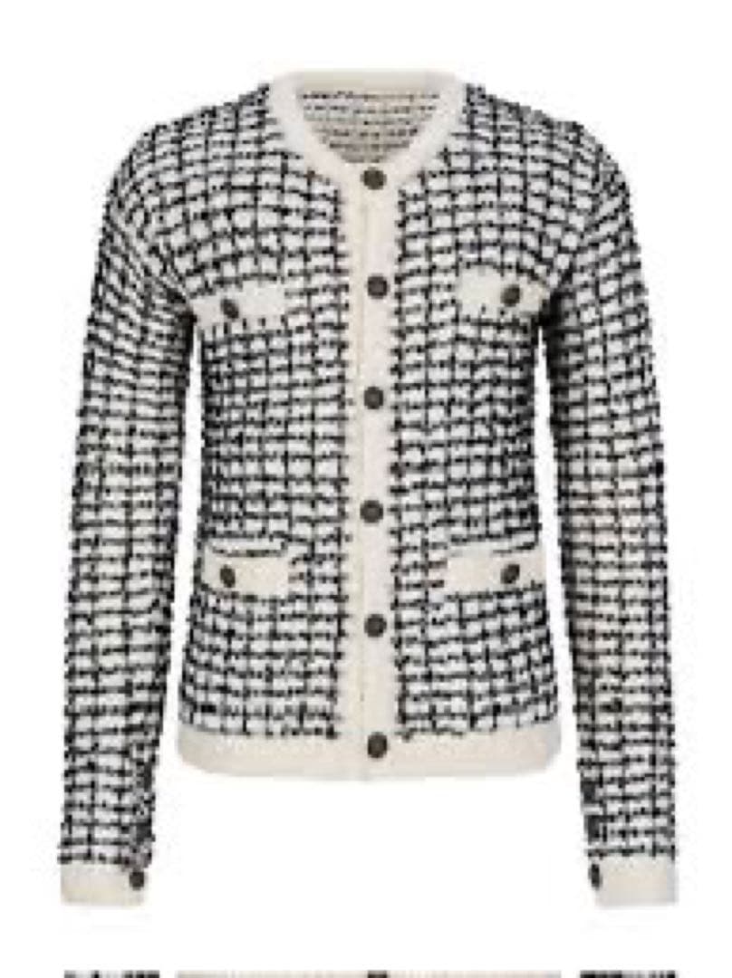 即完売品　ソンハンビン着用LECYTO ツイードカーディガン