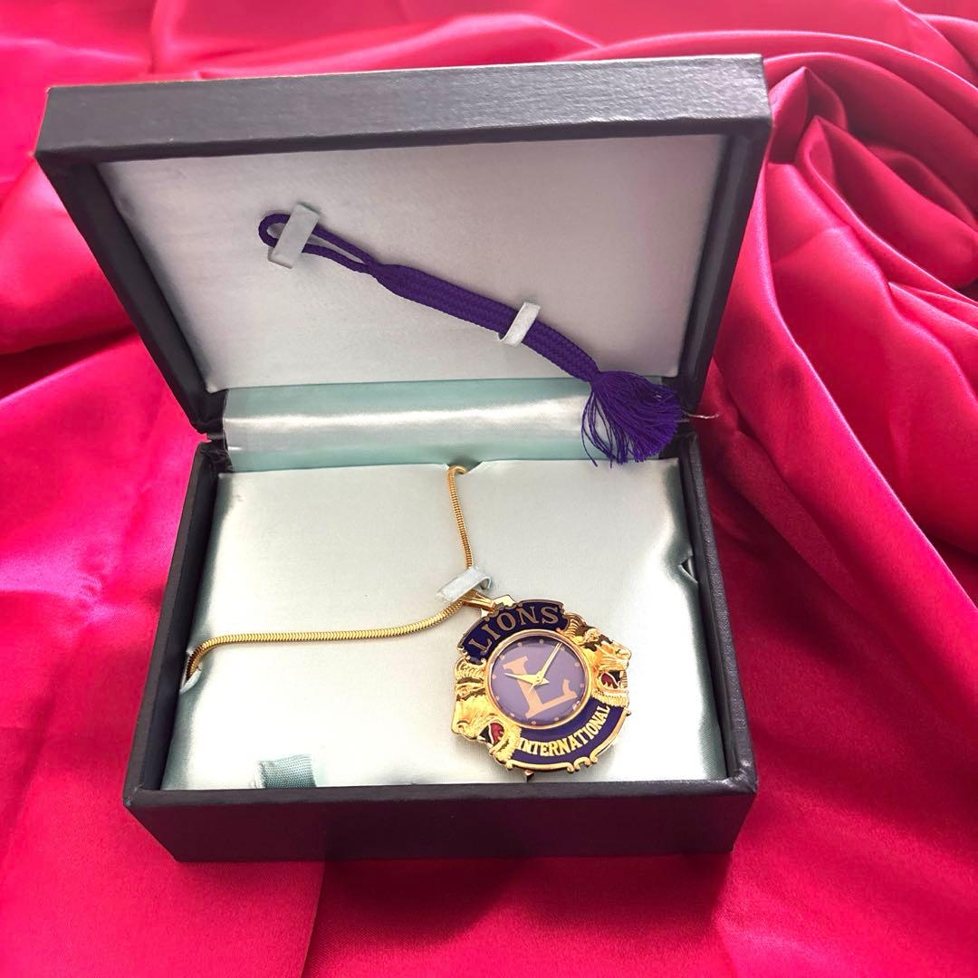 ライオンズクラブメンバーズウォッチ　手巻き 時計 17石 RICOH リコー