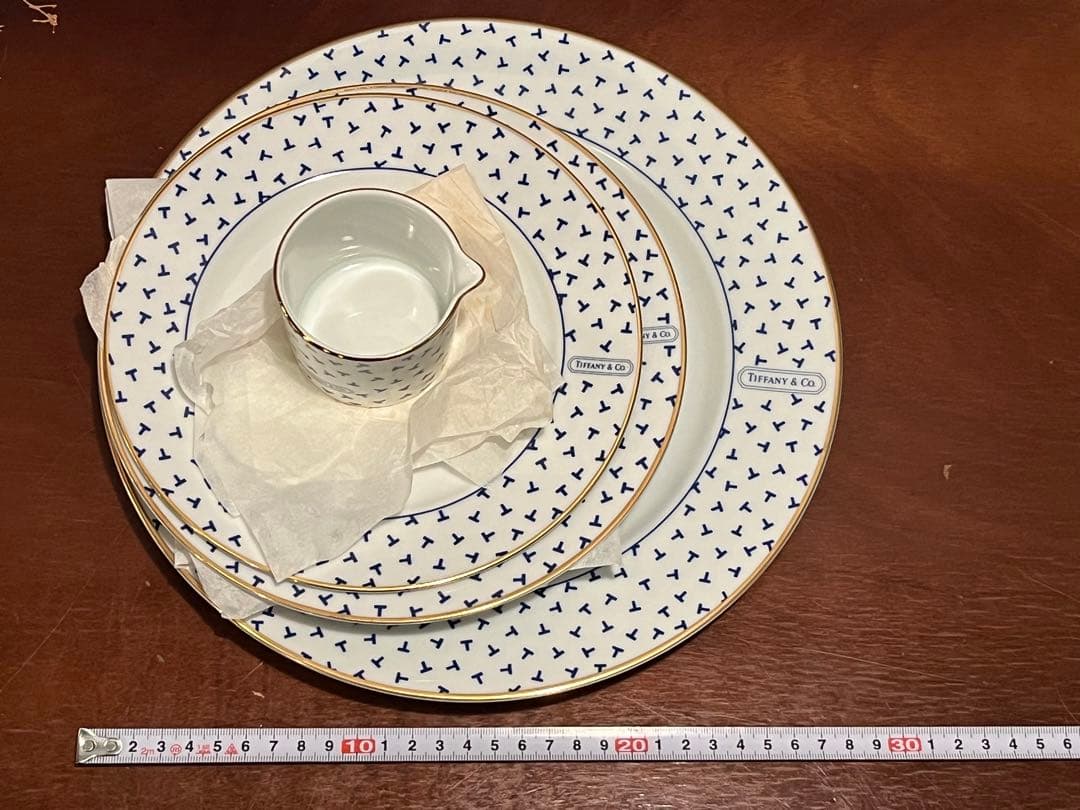 【未使用品】 ティファニー　ダンシングt 食器12点セット　皿　スープ皿