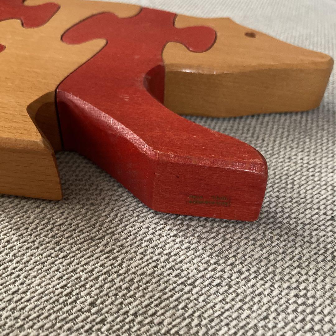 vitali ヴィターリ　クマ　動物パズル　木製