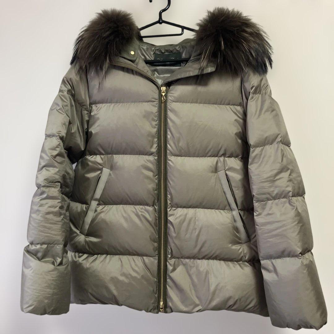 ナノユニバース　Nishikawa Down ファー付きダウンジャケット