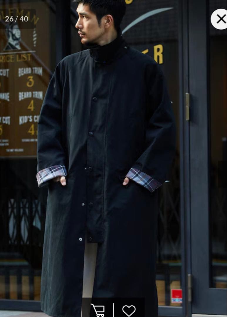 【最安値】バブアー　スノードン　DON フリークスストア別注