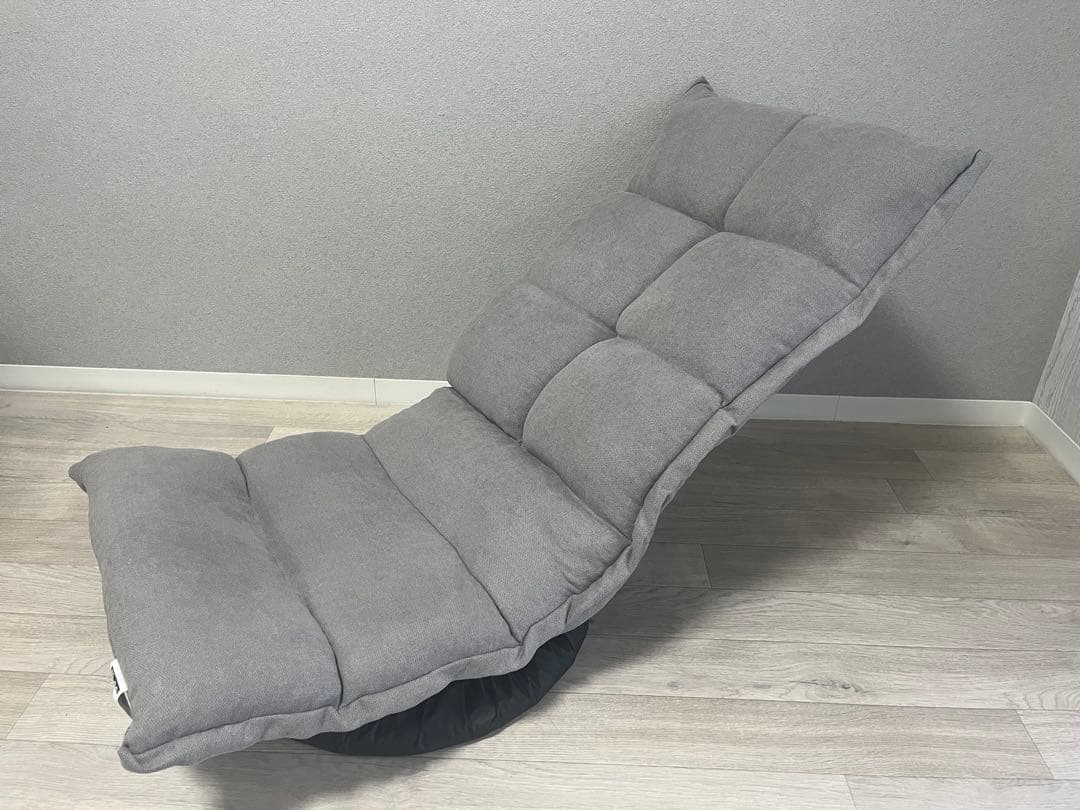 コーナン LIFELEX 首にやさしい回転座椅子 グレー 座いす チェア 家具