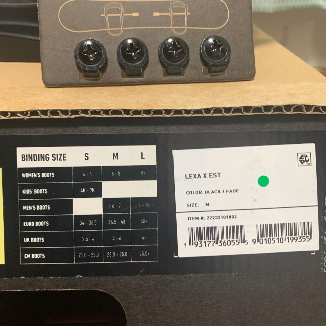 Burton LEXA X EST Mサイズ　レディスビンディング