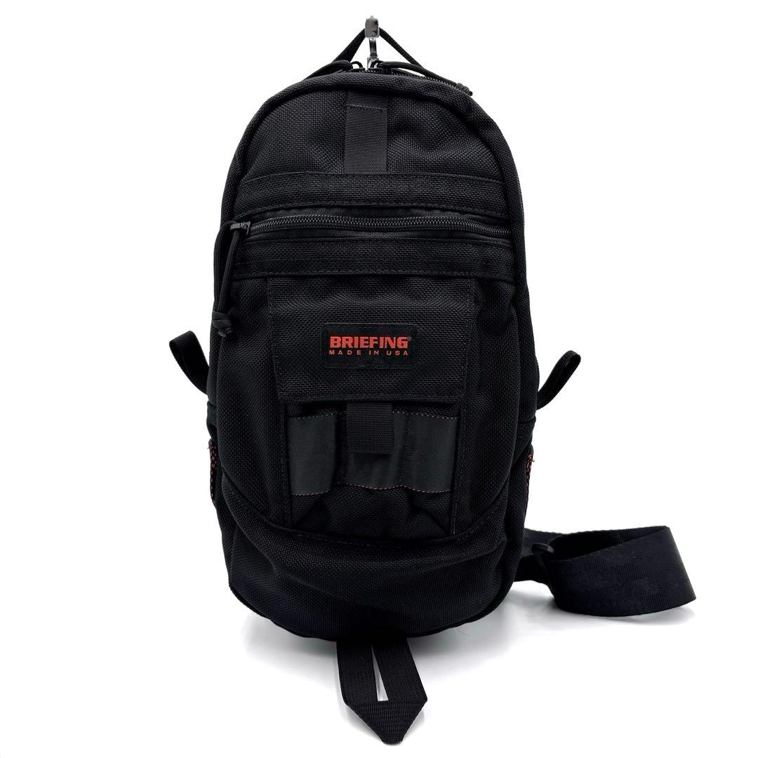極美品✨BRIEFING ブリーフィング ボディバッグ ショルダーバッグ 多機能