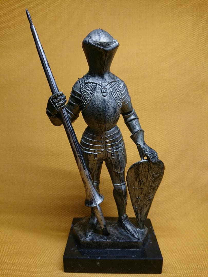 人形　騎士　イタリア　オブジェ　置物　インテリア　工芸品　美術品　A1486