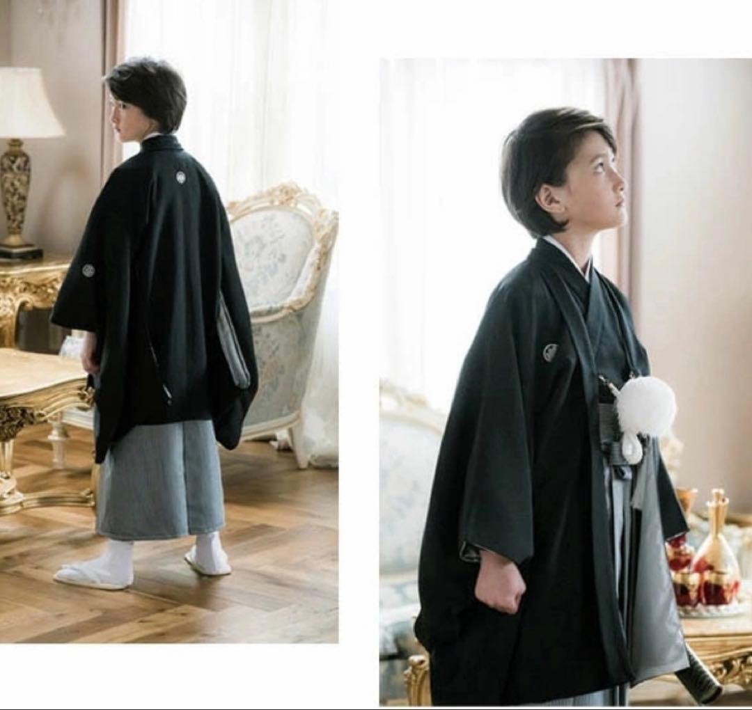 キャサリンコテージ　男の子　卒業式　袴スタイル　雪駄付き　145㎝