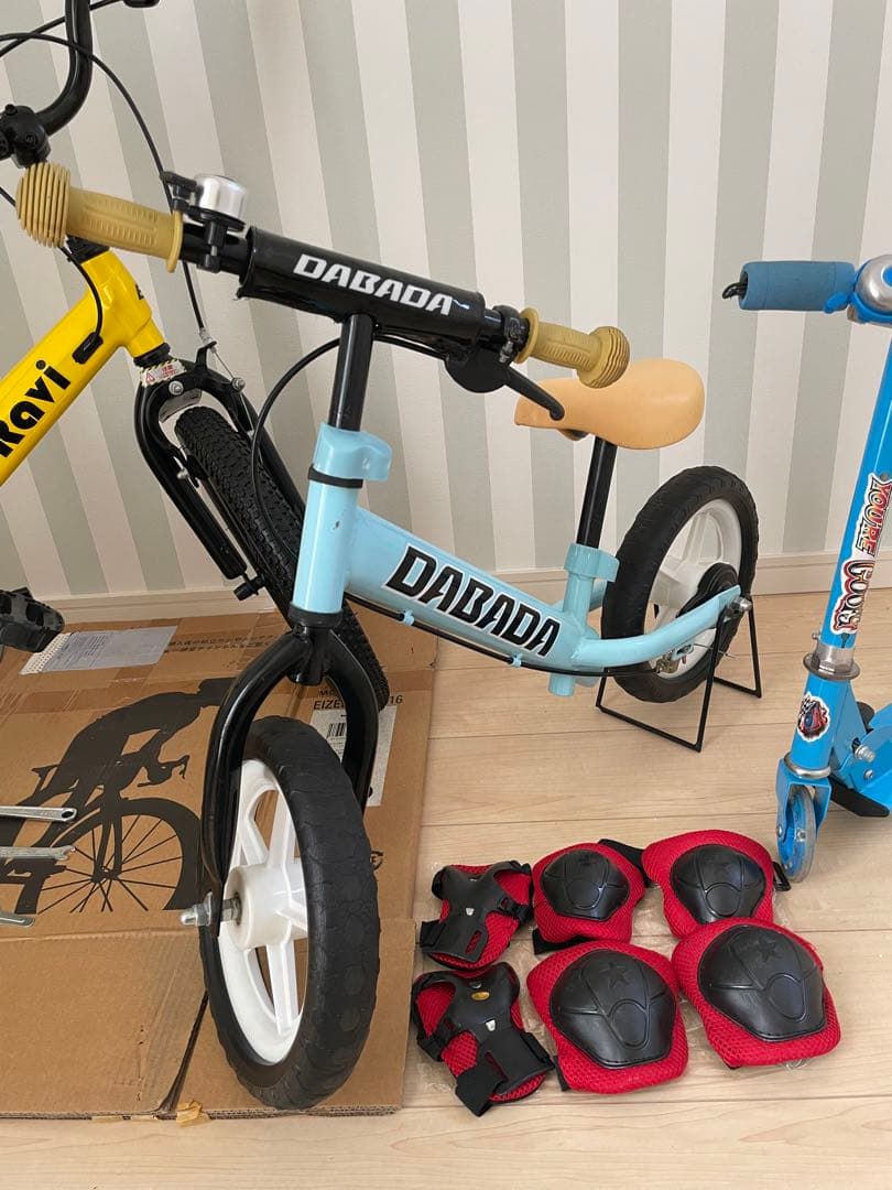 【愛知県限定】子供用自転車 Ravi 16＋DABADAキックバイク+ボード
