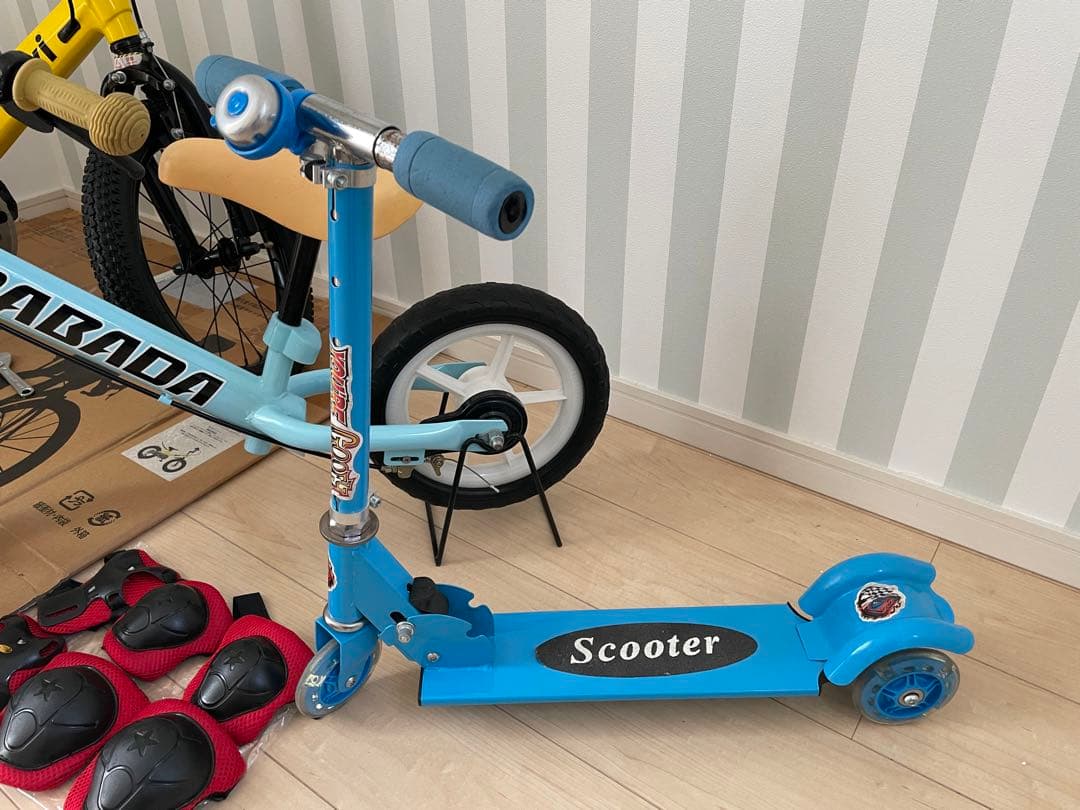 【愛知県限定】子供用自転車 Ravi 16＋DABADAキックバイク+ボード