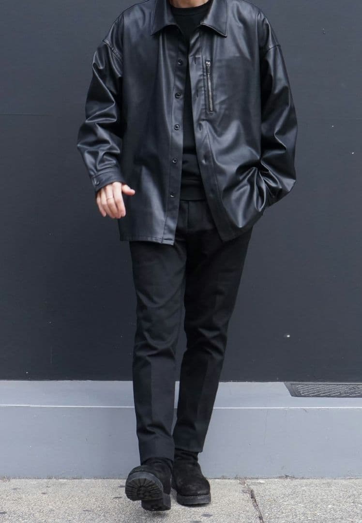 ジュンハシモトMEGABIGLEATHERSHIRTNAGOYA