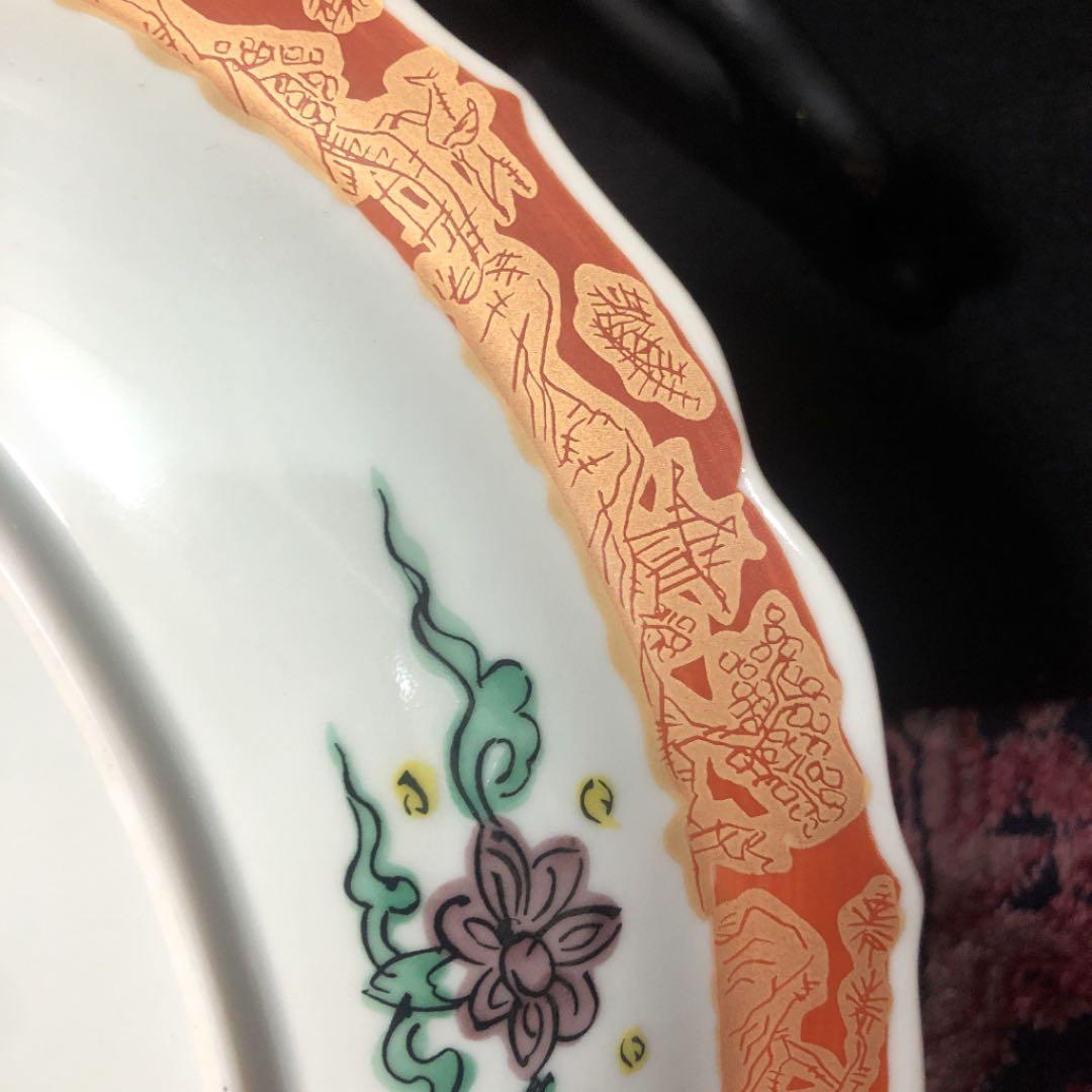 【和】東海コレクター所蔵品】三洋陶器　龍峰窯　九谷