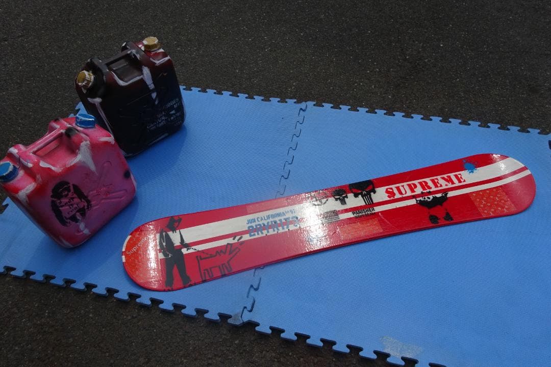 スノボーベンチ オシャレ インテリアガレージ テーブル 18Lタンク