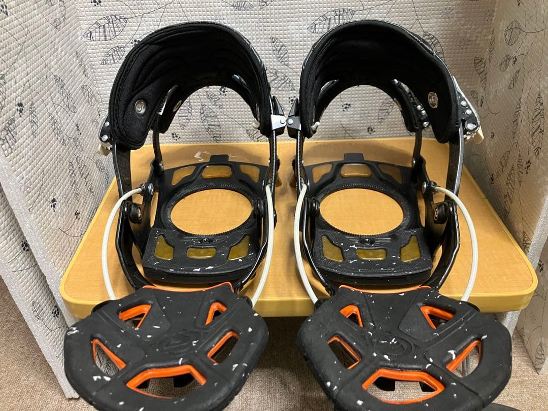ラスト。Flow NX2-at ビンディング Lサイズ　オレンジ