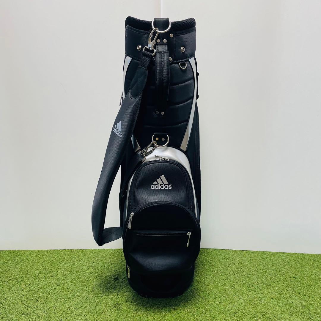 adidas キャディバッグ ブラック ゴルフ アディダス メンズ