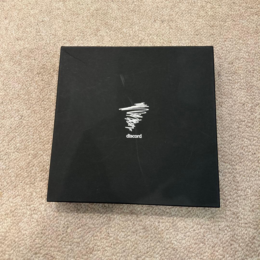 新品discord 本人サイン入Yohji Yamamoto デザイン マフラー