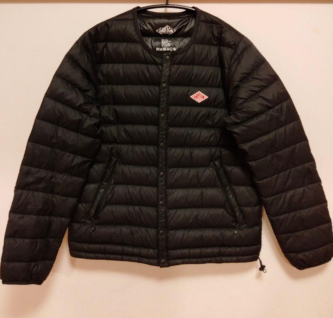 ダントン　インナーダウン　ブラック　36