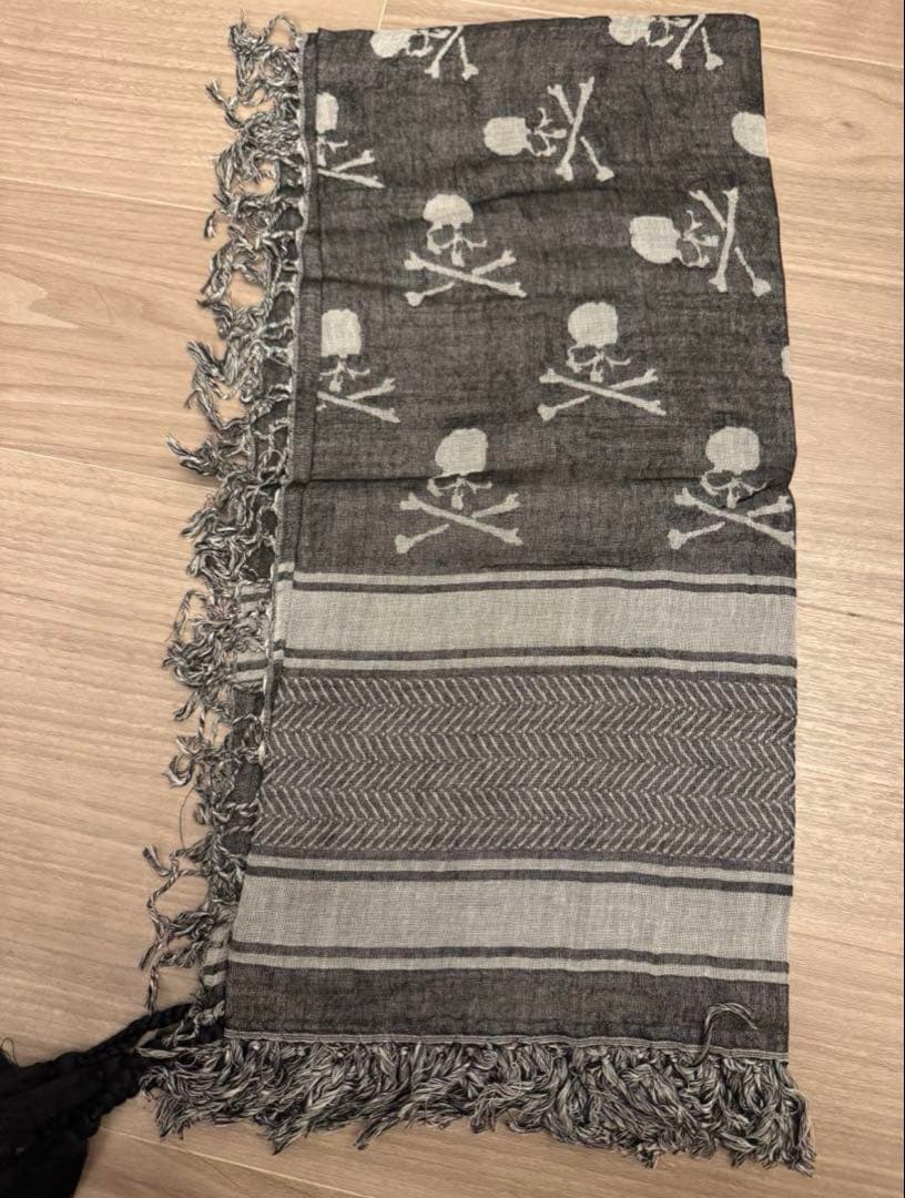 mastermind ahujasons スカル　マフラー スカーフ　ストール