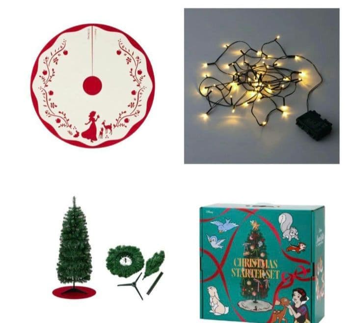 Francfranc　クリスマスツリー スターターセット 白雪姫 150cm