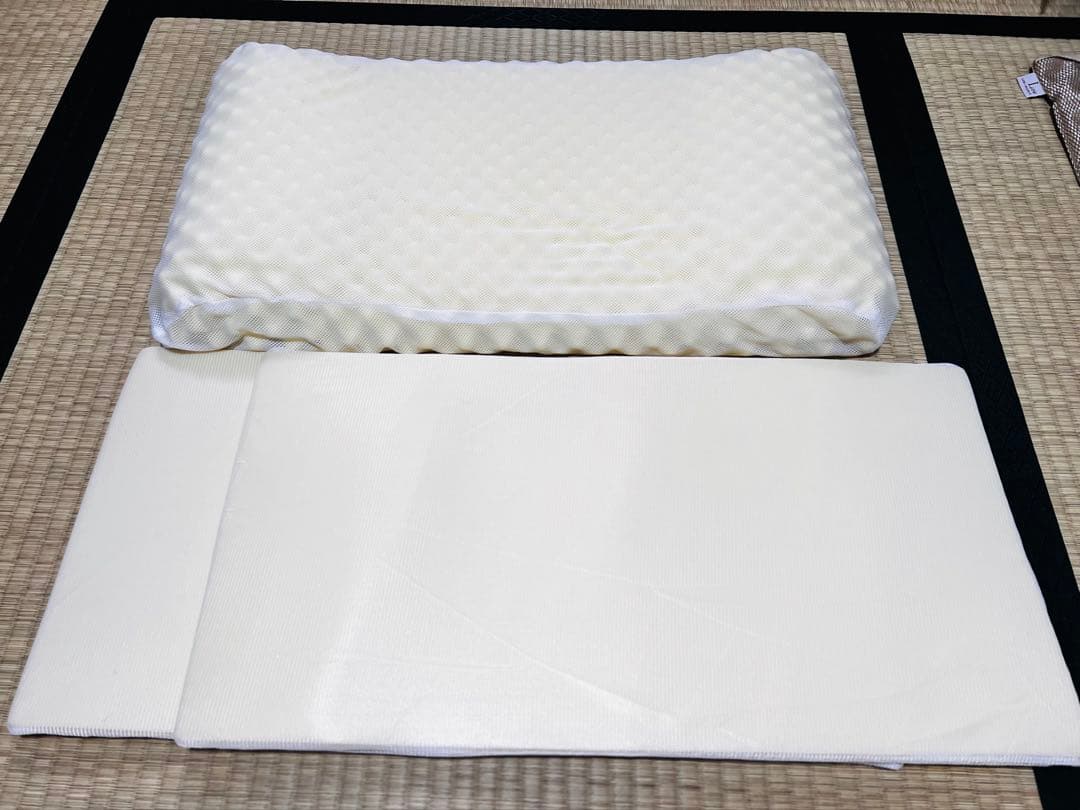 値下げ中【昭和西川】muatsuマットレス 8cm厚＆ムアツ高弾性枕Low