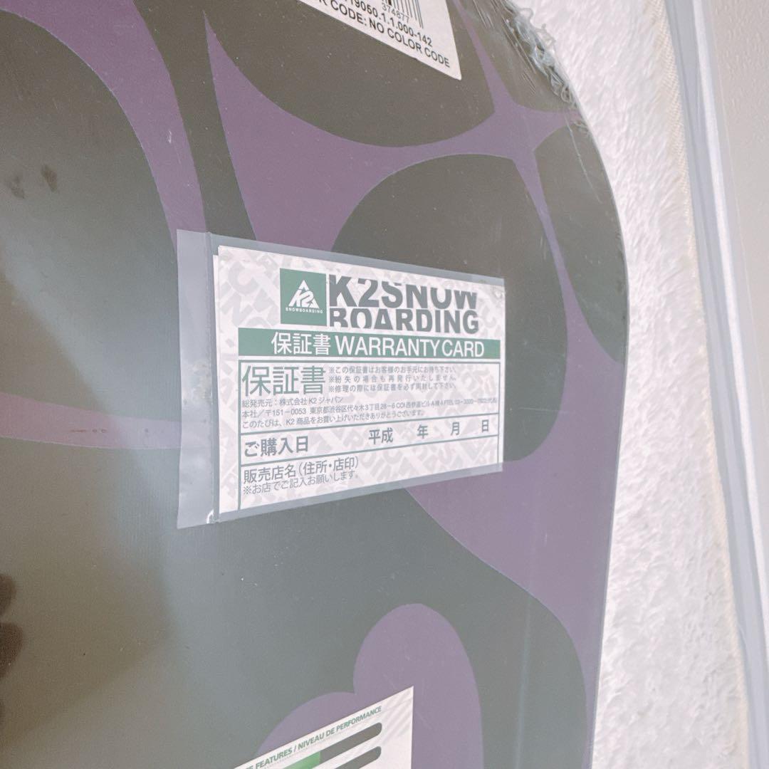 【訳アリ　未使用】K2 BOARDING　NATURE 142cm