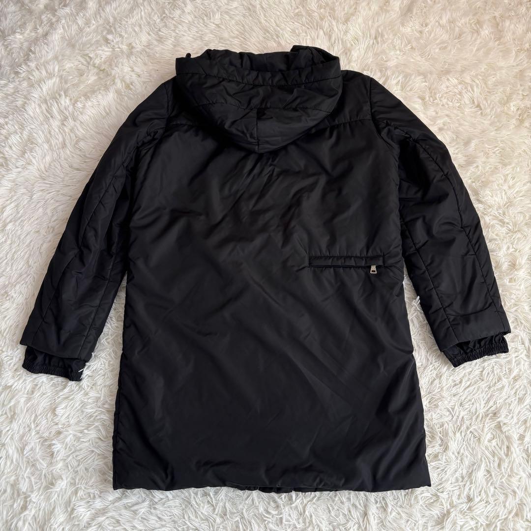 美品 希少 PRADA SPORTS サーモアダウンコート ブラック　40