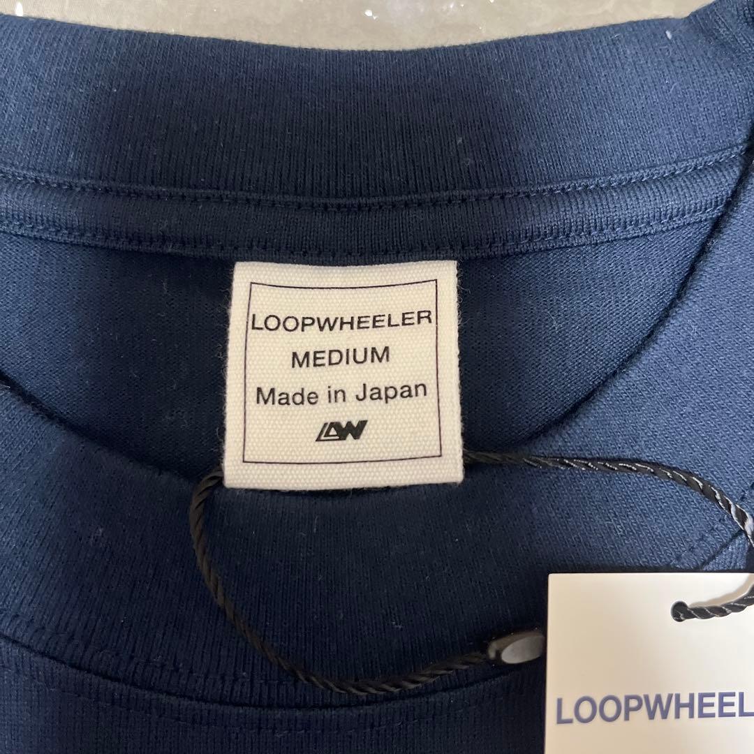 新品ループウィラー　LW326筆記体LOOPWHEELER