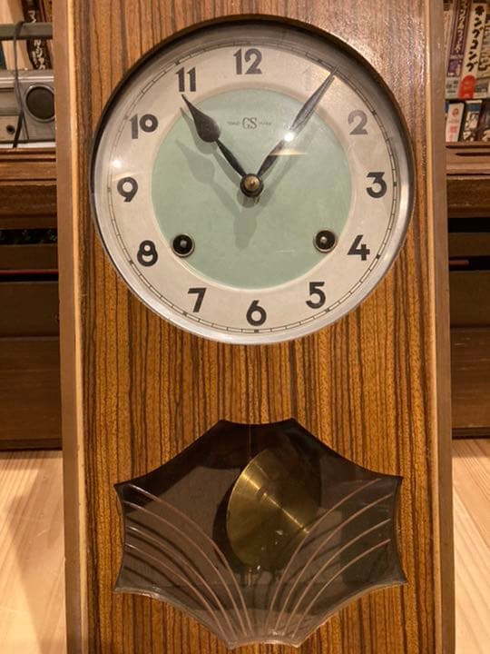 振り子時計 アンティーク 2点セット ネジ１つ