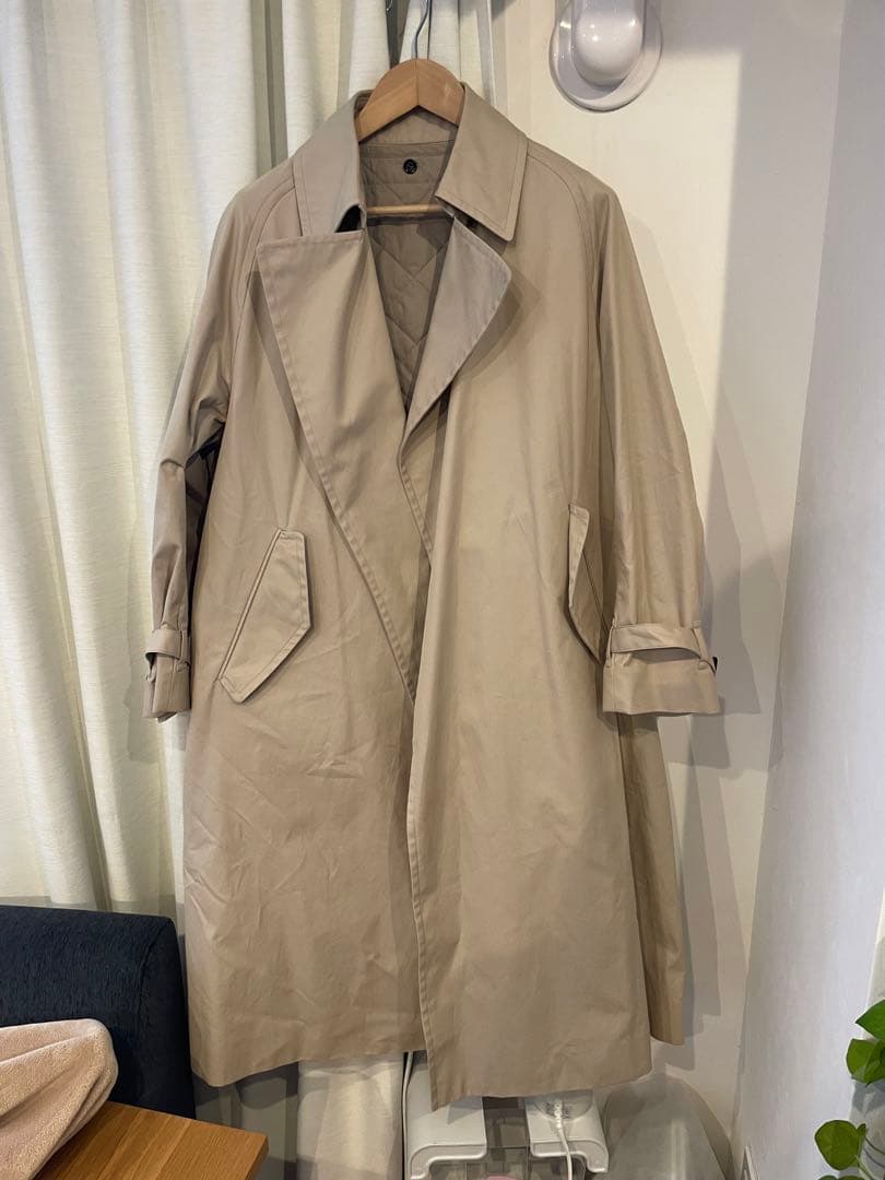 NM最終値下げ　ラファーヴォラ　コットン　ラップコート