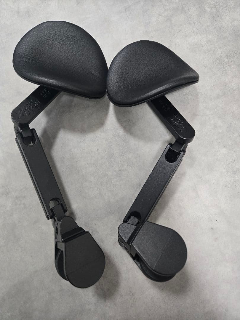 【ERGOREST】左右セット/スタンダードアーム/ブラック/エルゴレスト