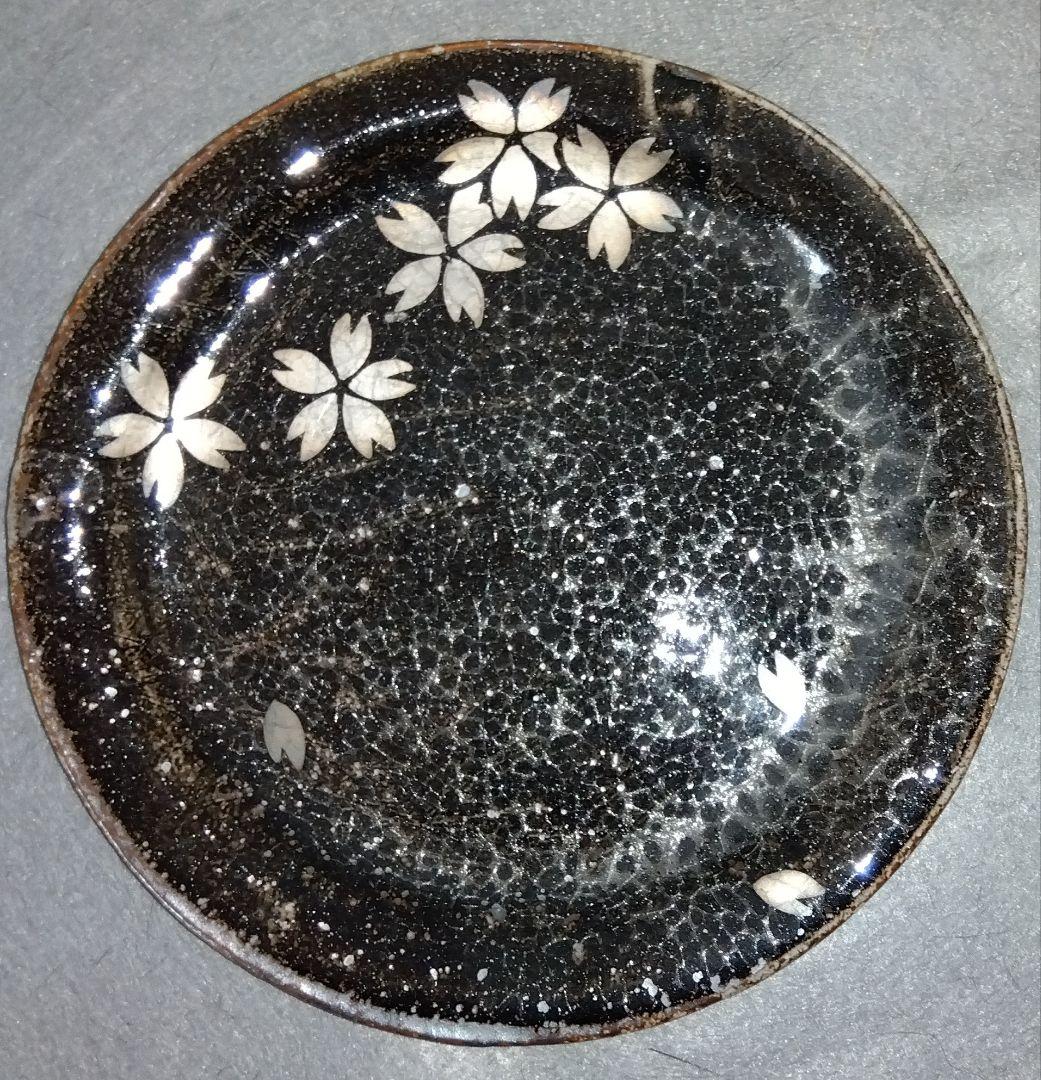 美濃焼の名工 三浦繁久作品　鼠志野紅葉紋様の向付け中鉢と中皿と大皿 の三種類