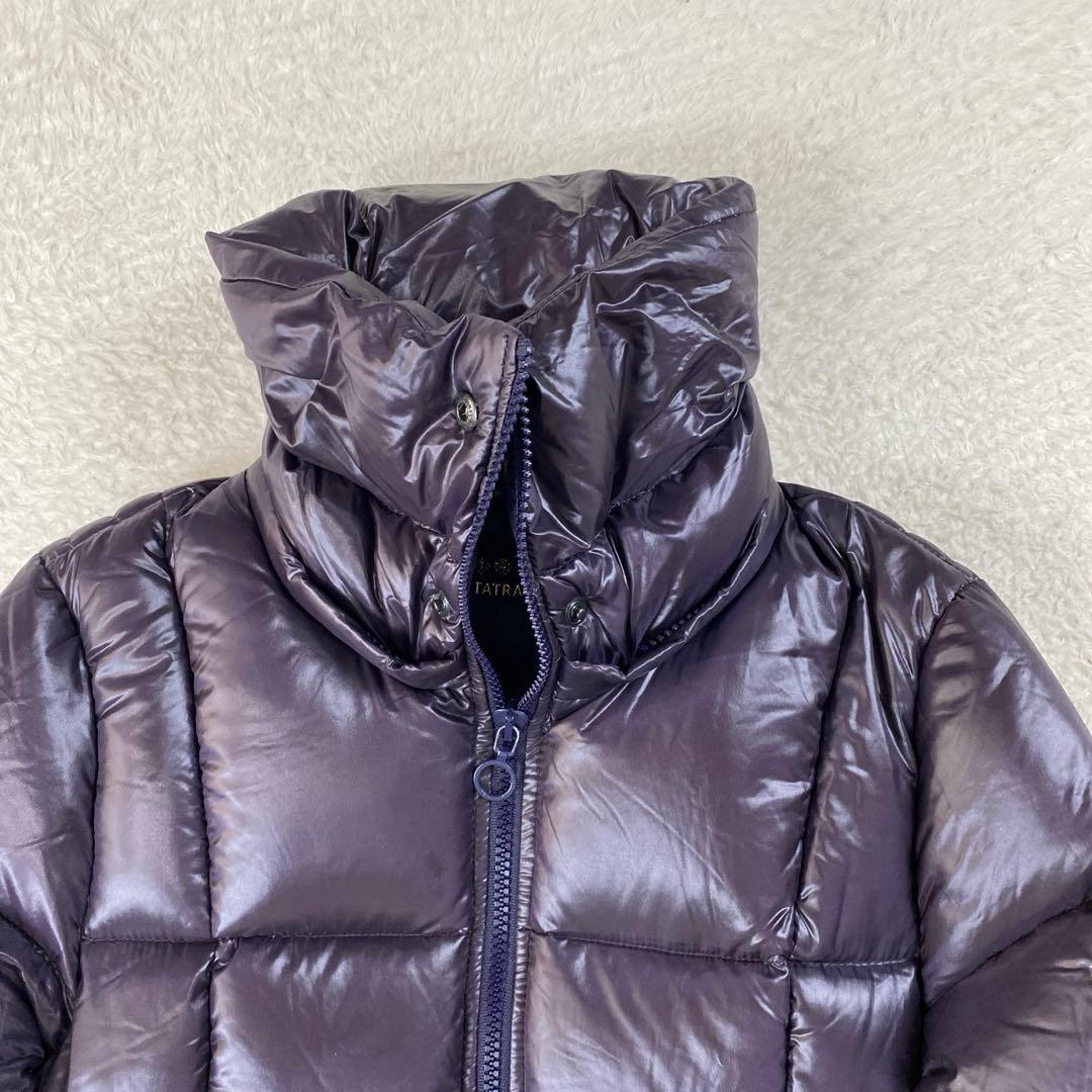 美品✨ タトラス SARIN ロングダウンコート パープル 02