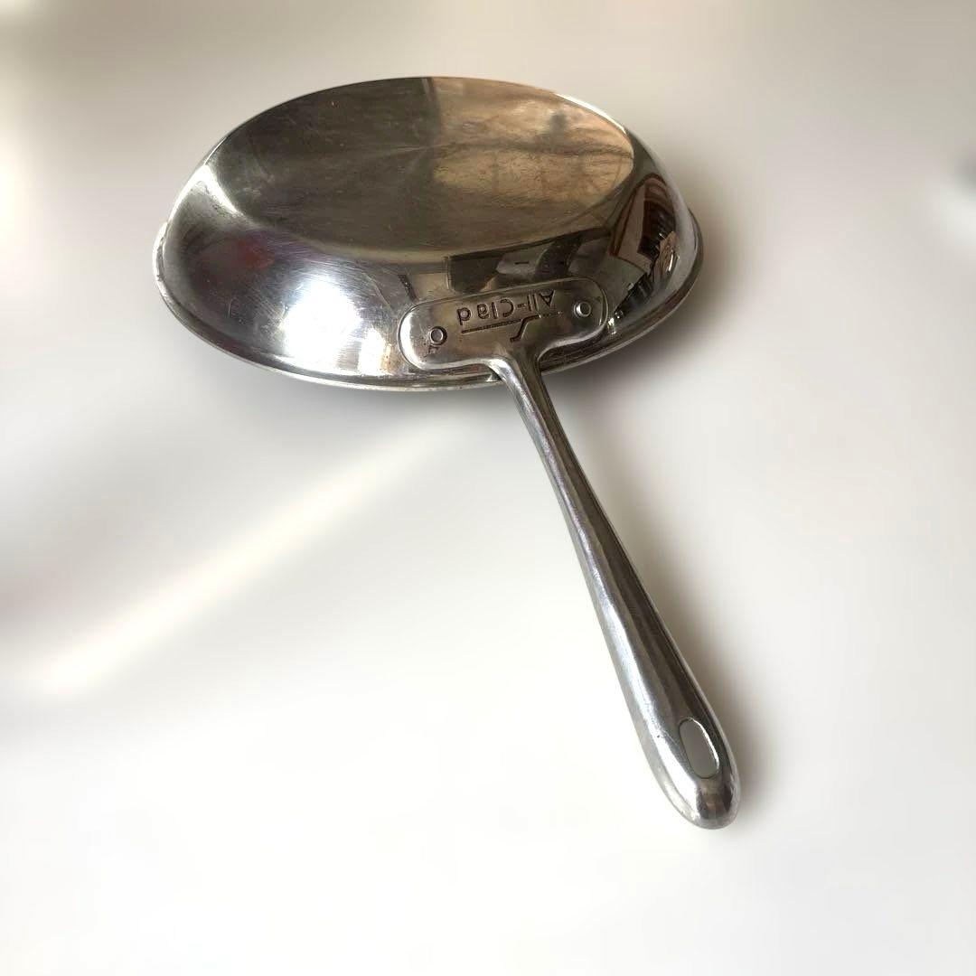 高級★ALL-CLADステンレススチール ノンスティック フライパン 中型