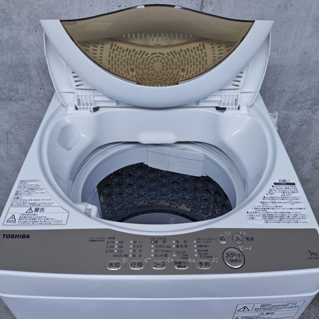 TOSHIBA 東芝 AW-5G8 分解洗浄済み洗濯機