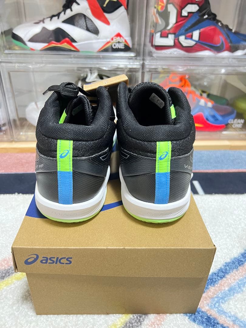 ASICS V-SWIFT FF MT.4 ブラック/グリーン 29.0cm