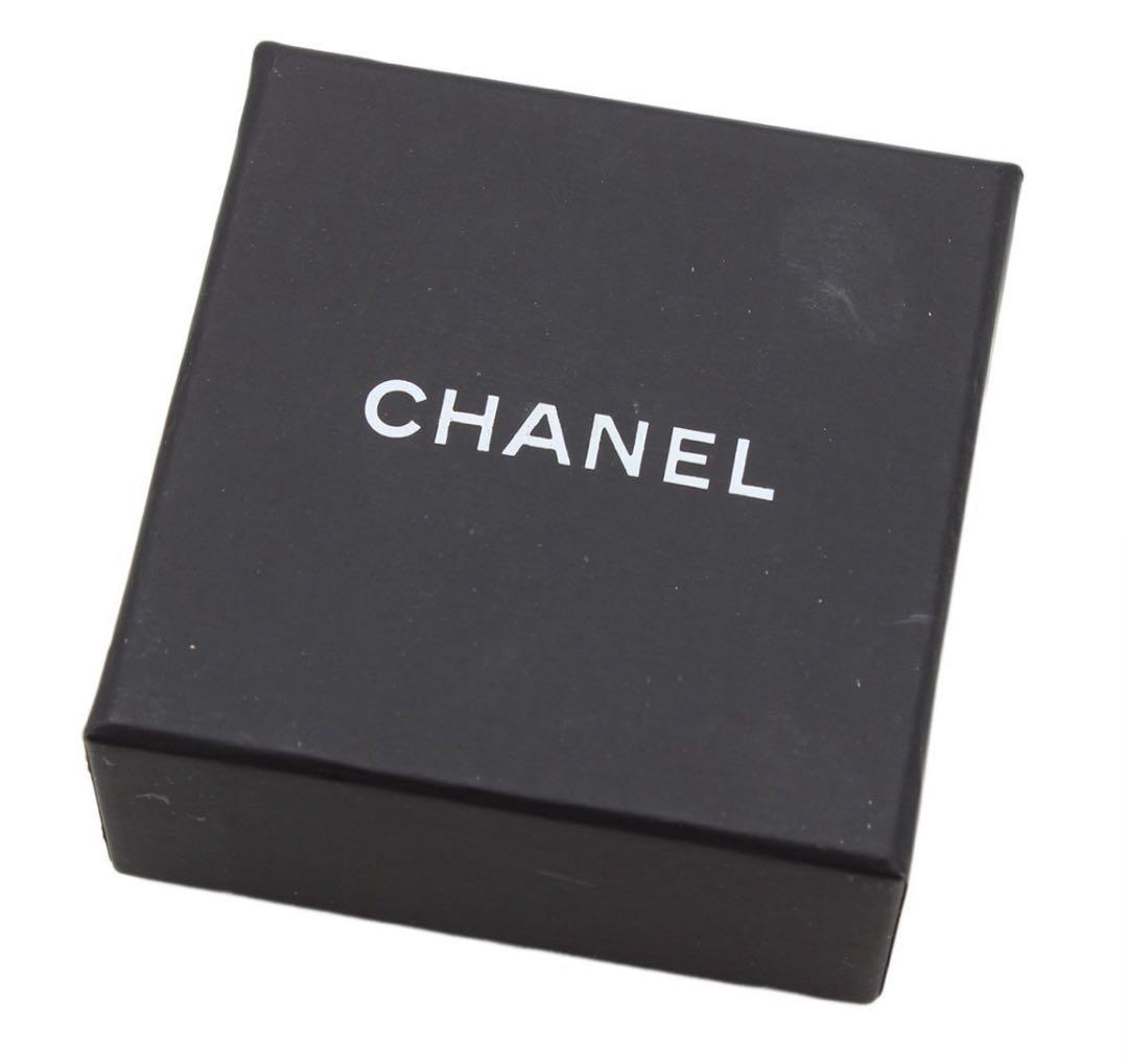 R2399 未使用 シャネル ココマーク×カラーストーン スイングピアス