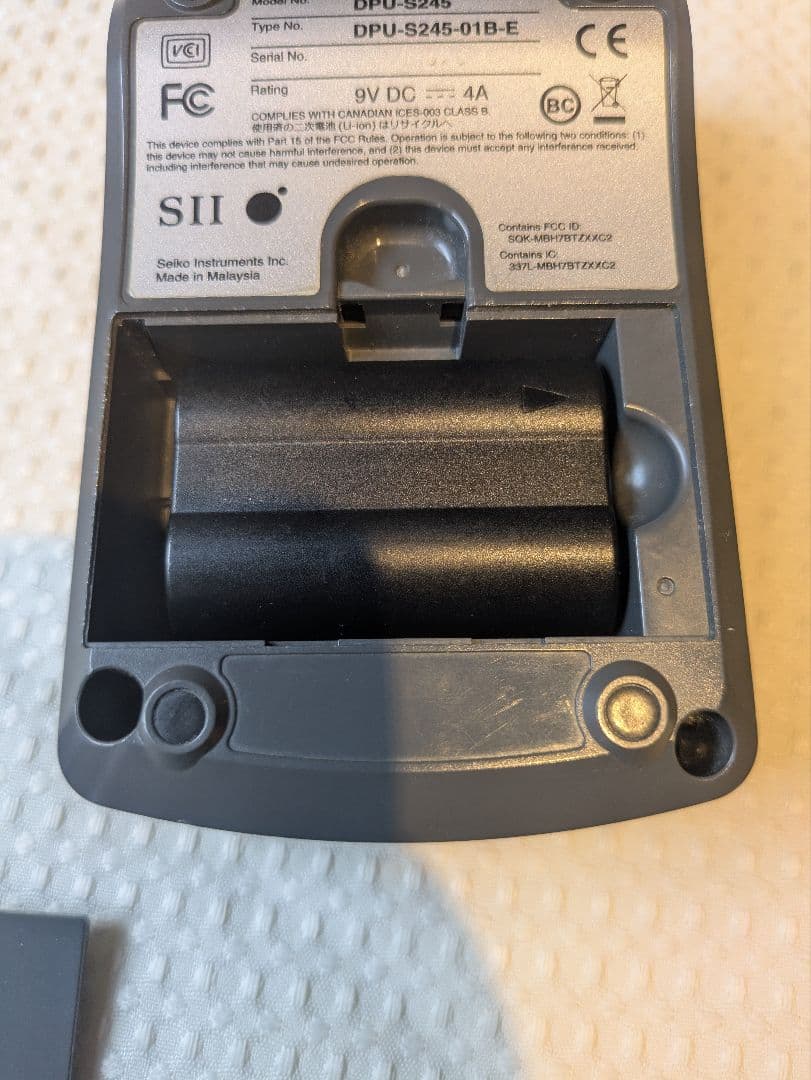 セイコーインスツル　エアレジ　エアペイ　レシートプリンター　Bluetooth