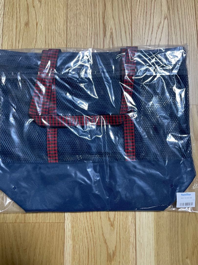 ☆新品未開封☆familiar ファミリア　ノベルティ　メッシュ　バッグ