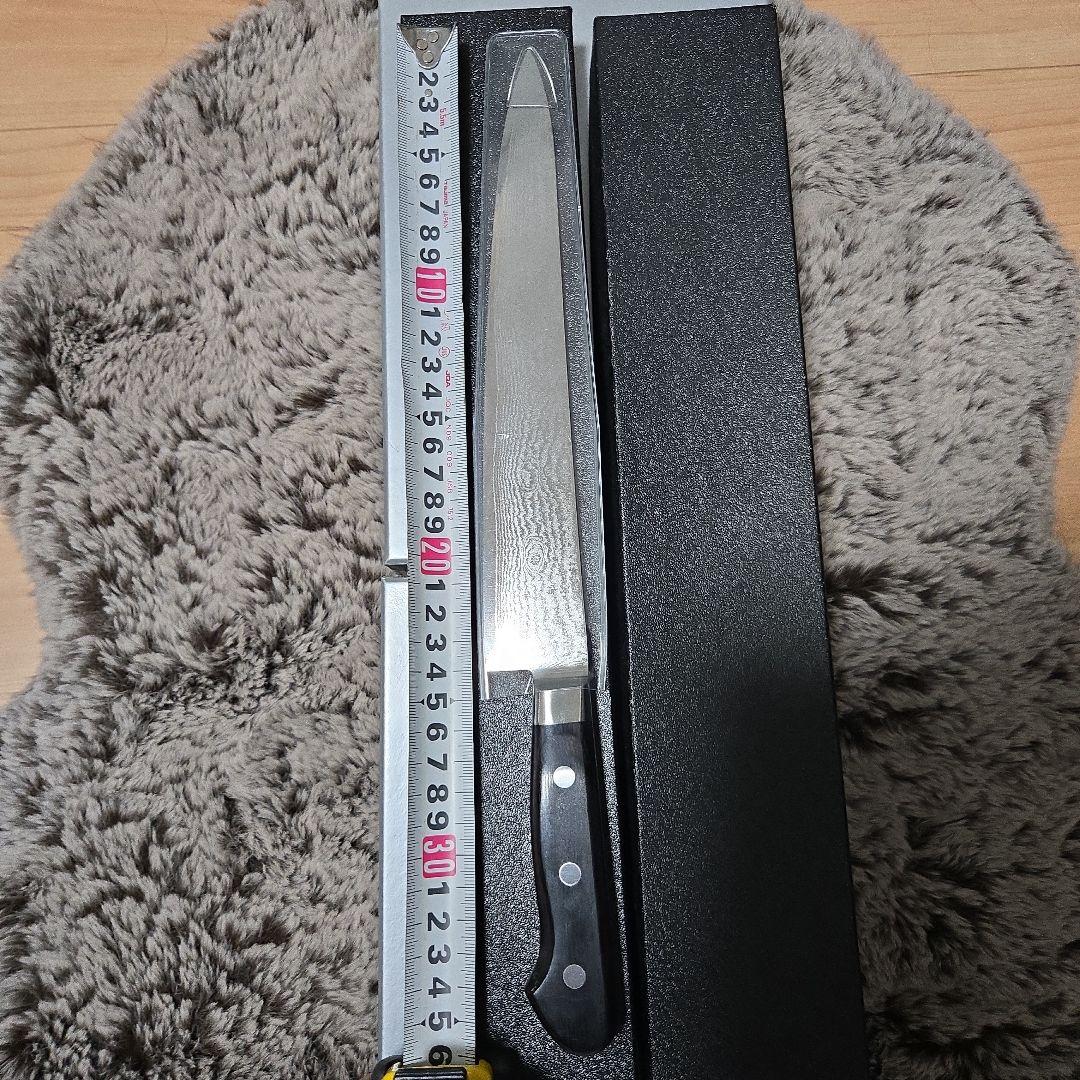 ダマスカス包丁約30cm ステンレス製 専用ケース付き