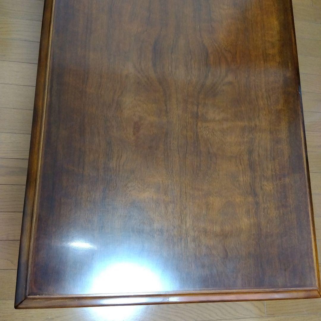 【昭和レトロ】美品♦オールド　カリモク センターテーブル 幅120cm
