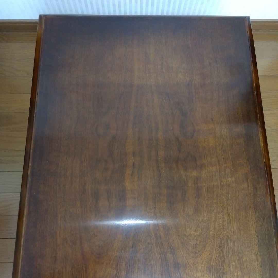 【昭和レトロ】美品♦オールド　カリモク センターテーブル 幅120cm