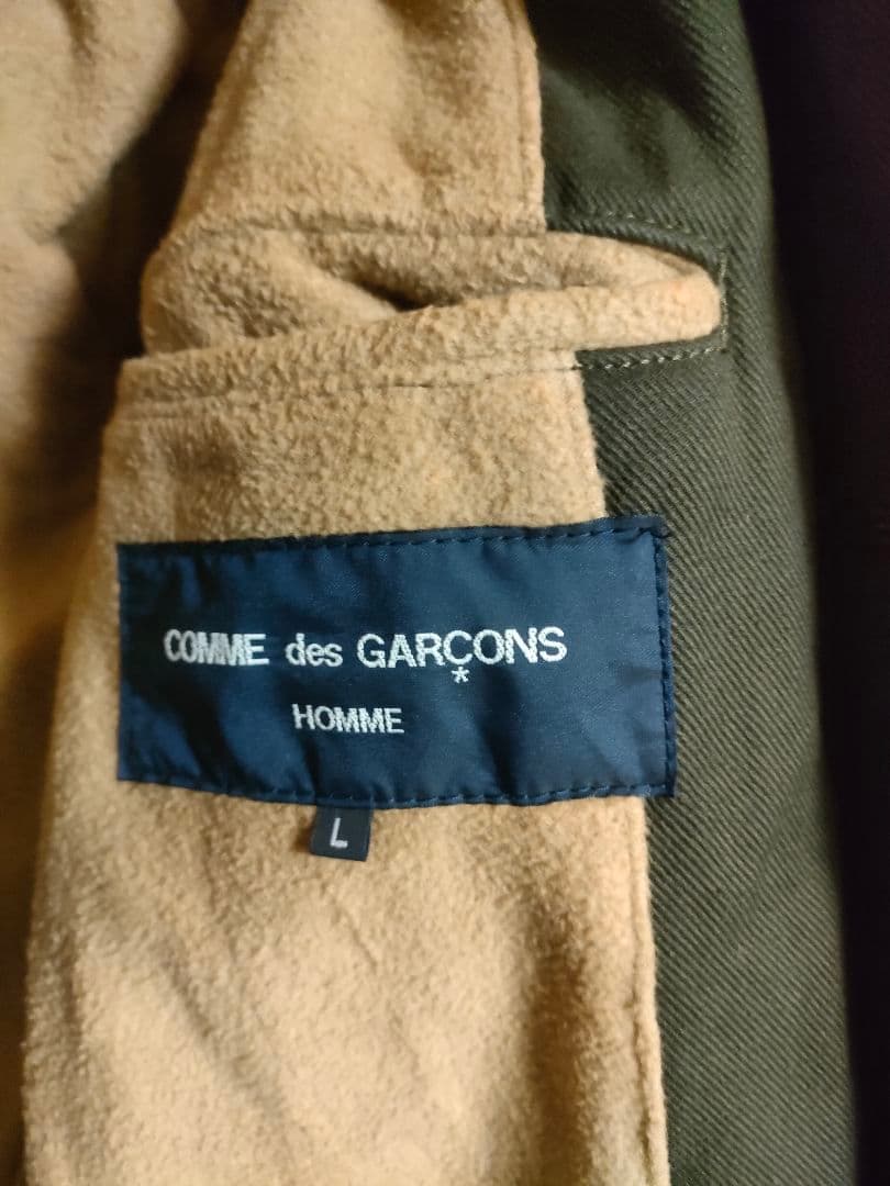 コム・デ・ギャルソンオム　ステンカラーコート