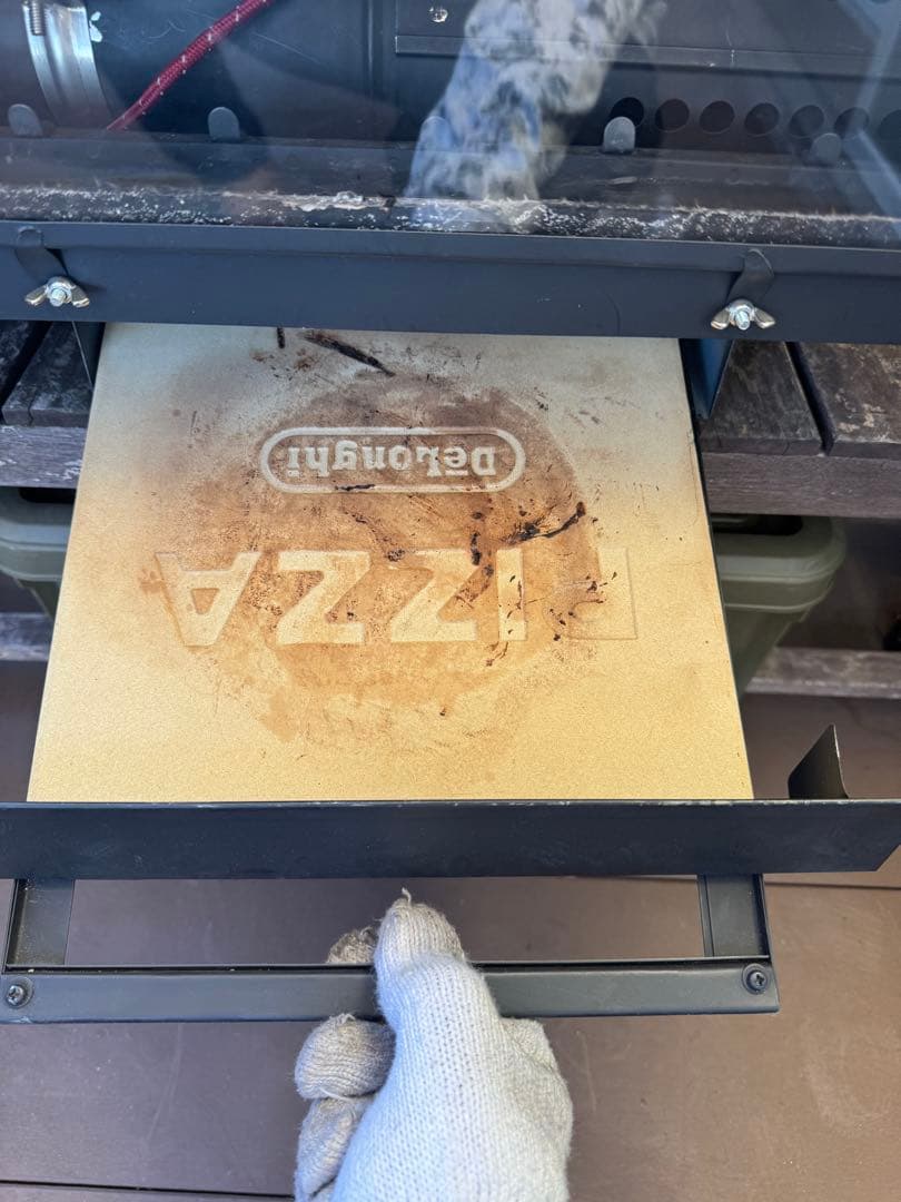 神保製作所　薪ストーブ ロマンチカル上出し脚長さん ピザオーブン収納ケース付き