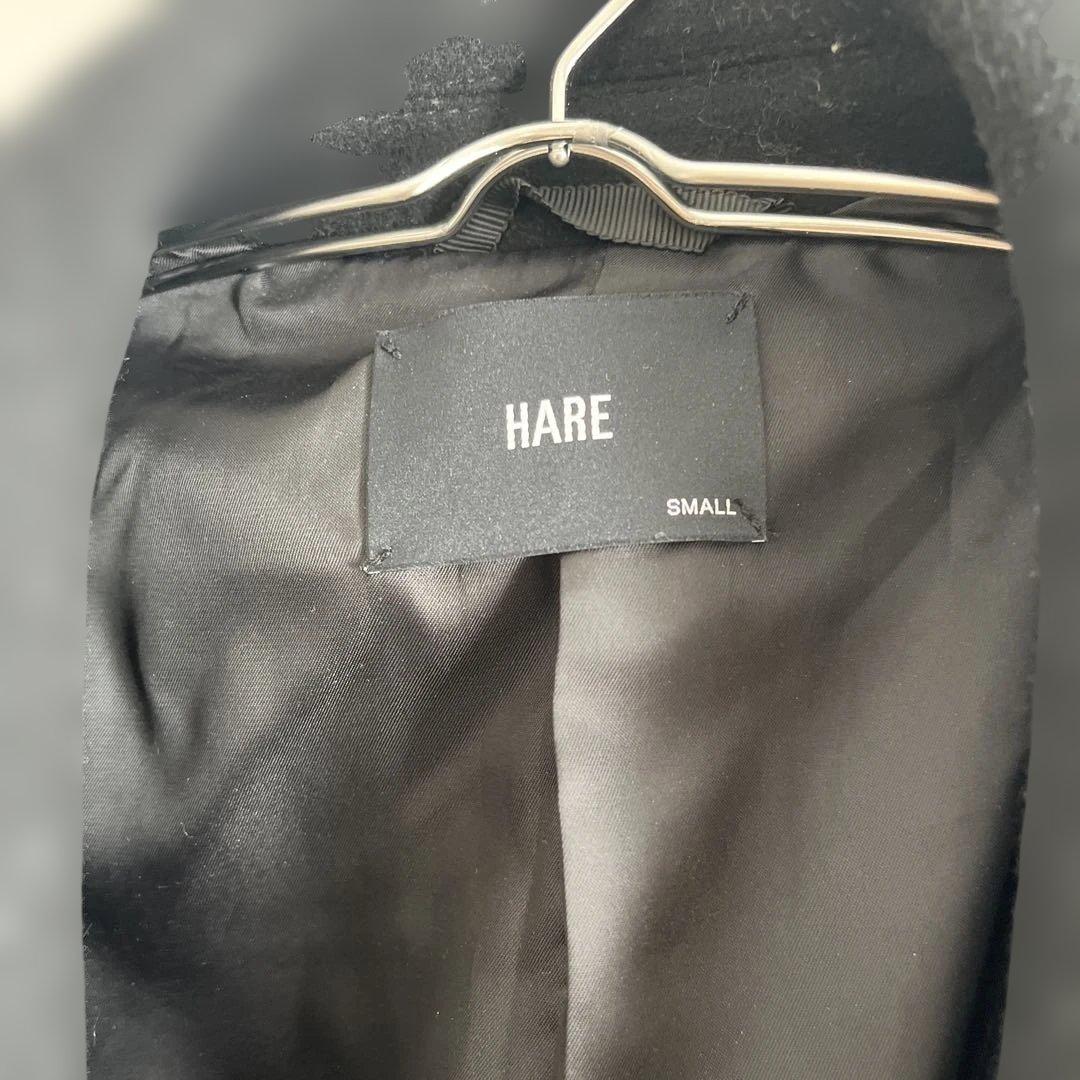 HARE ウールタイロッケンコート