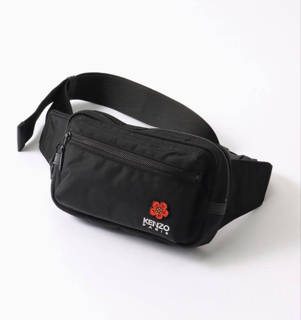 KENZOブラック ウエストポーチ 新品未使用品