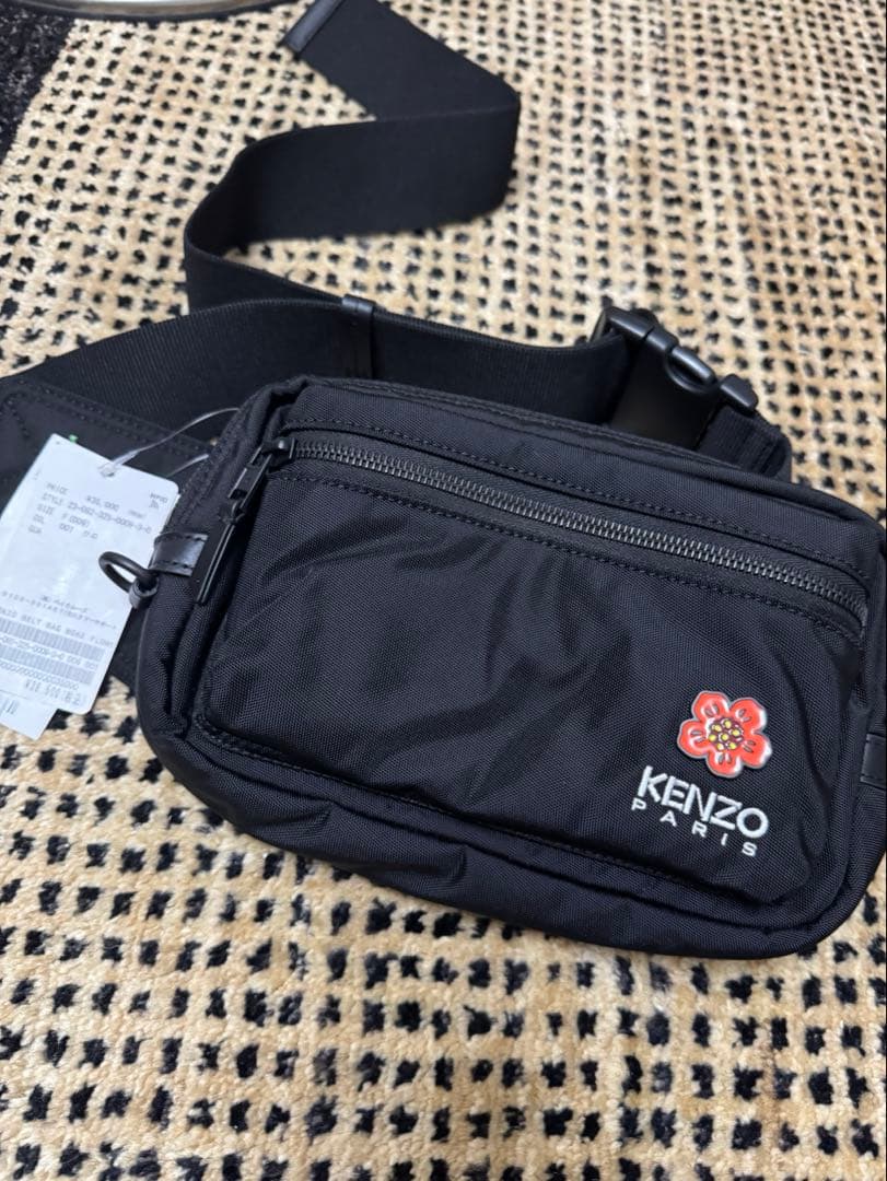 KENZOブラック ウエストポーチ 新品未使用品