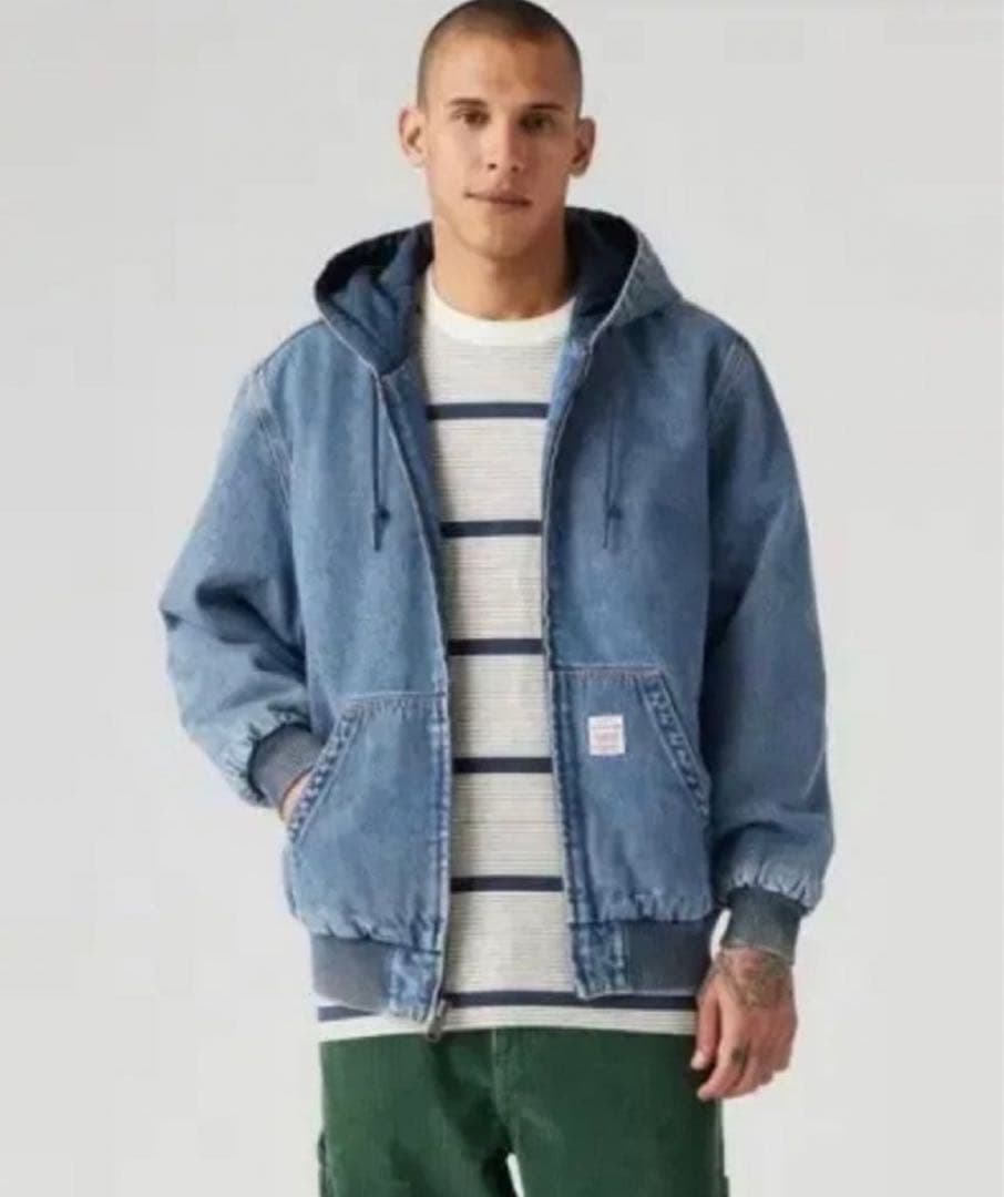 新品　Levi's デニムアクティブジャケット　L sizeリーバイス　ブルゾン