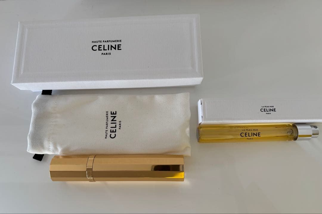 CELINE ゴールド トラベルスプレー&レフィル