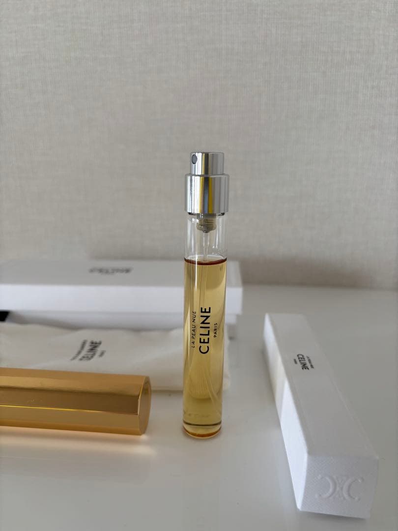 CELINE ゴールド トラベルスプレー&レフィル