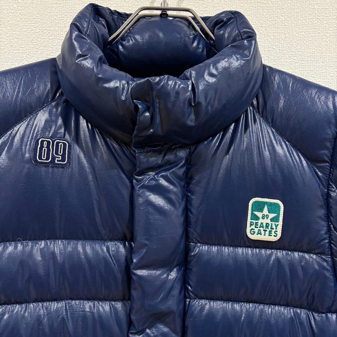 パーリーゲイツ　ダウンジャケット　ブルー　PEARLYGATES 5 2way