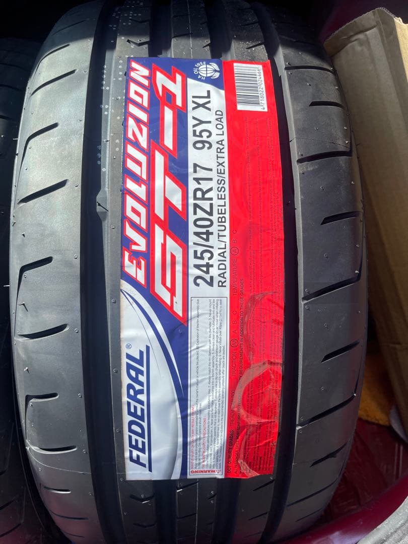 タイヤ・ホイール FEDERAL EVOLUZION ST-1 245/40R17 95Y XL